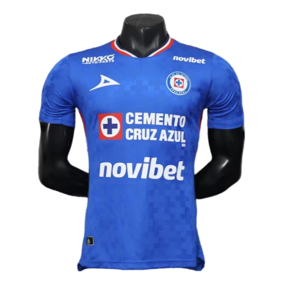 Cruz Azul soccer jersey Home Player version 2025-26